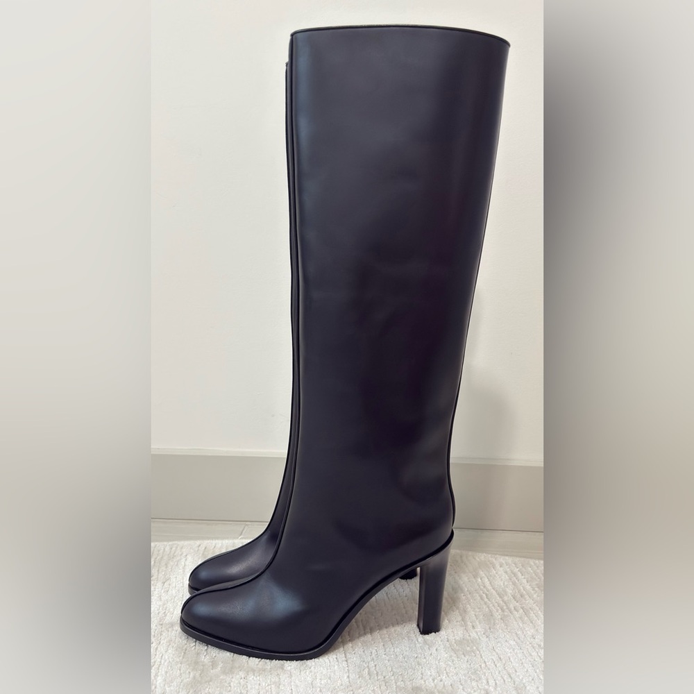 The Row Wide Shaft Boots,39.5,Black